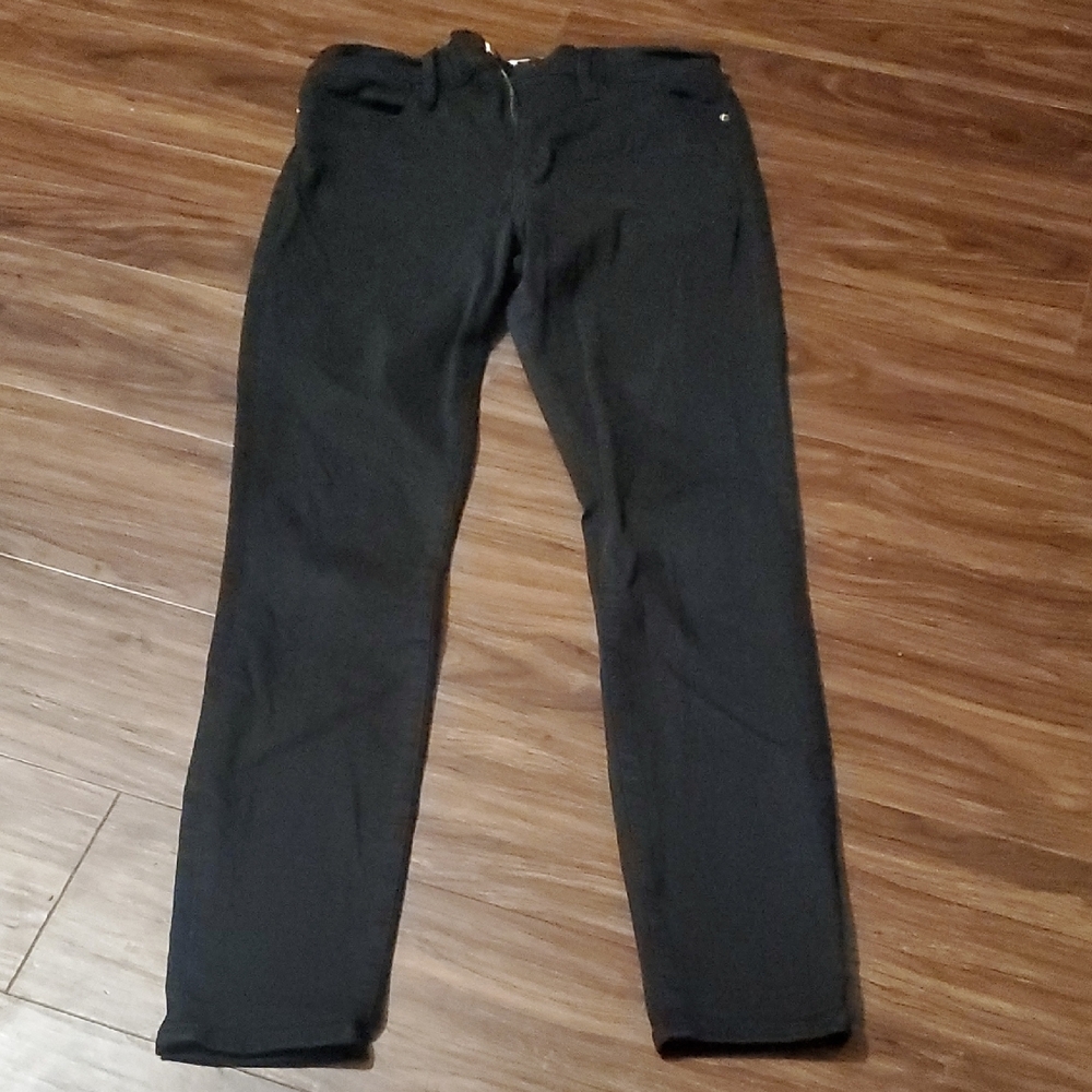 Frame Denim  Le High Skinny Jet Black Jeans